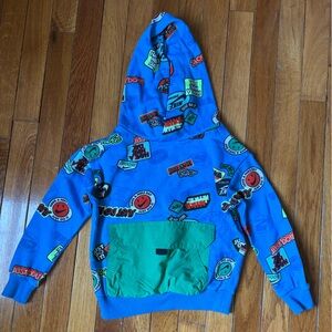 Nike Blue Graphic Hoodie